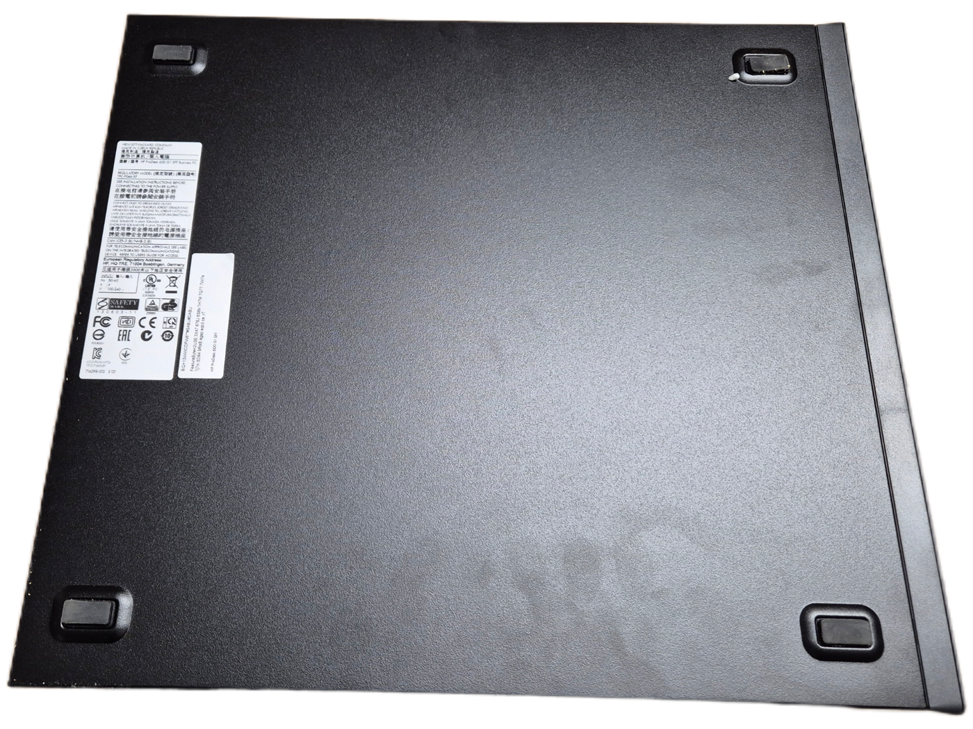 HP ProDesk 600 G1 SFF 500GB HDD DVD 4GB RAM i3-4130 3.4GHz NO OS w/ k.board ( E4256ET#ABU ) USED