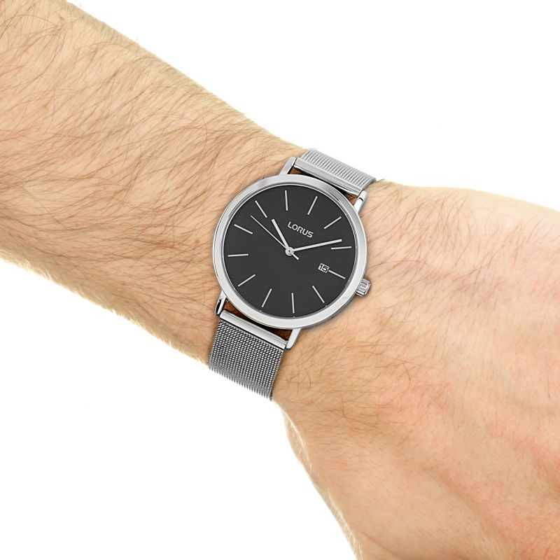 LORUS MEN'S CLASSIC MESH BRACELET WATCH ( RH915LX9 ) NEW