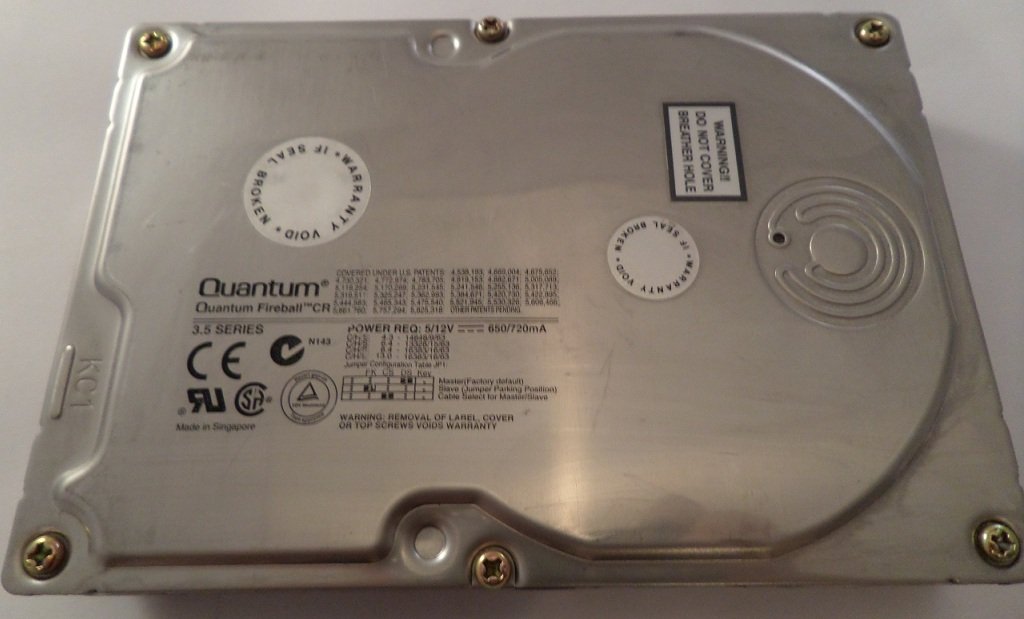 MC2961_CR84A013_Quantum 8.4GB IDE 5400rpm 3.5in HDD - Image2
