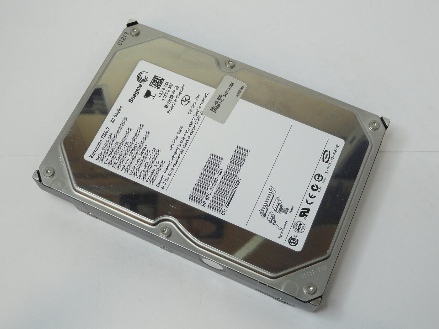 9W2812-231 - Seagate HP 80GB SATA 7200rpm 3.5in HDD - Refurbished