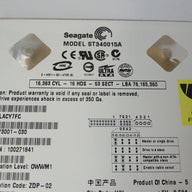 Seagate HP 40GB IDE 5400rpm 3.5in HDD ( 9Y3001-030 ST340015A 320139-001 5187-2128 234026-003 236921-001 ) USED