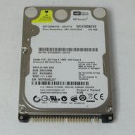 WD1200BEVE-00UYT0 - Western Digital 120GB 2.5in Hard Drive ATA100 5400rpm 8MB Cache - Refurbished