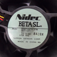 Nidec Beta SL D06T-24TG 27B 24V 0.08A DC Brushless Fan ( RH7-1271 D06T-24TG 27B ) USED
