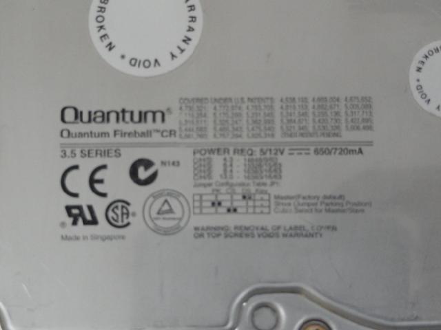 PR04533_CR64A011_Quantum Apple 6.4Gb IDE 3.5in HDD - Image3