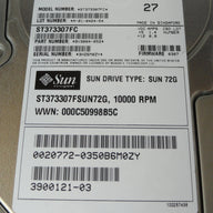 PR22558_9V3004-052_Seagate SUN 73Gb Fibre Channel 10Krpm 3.5in HDD - Image3