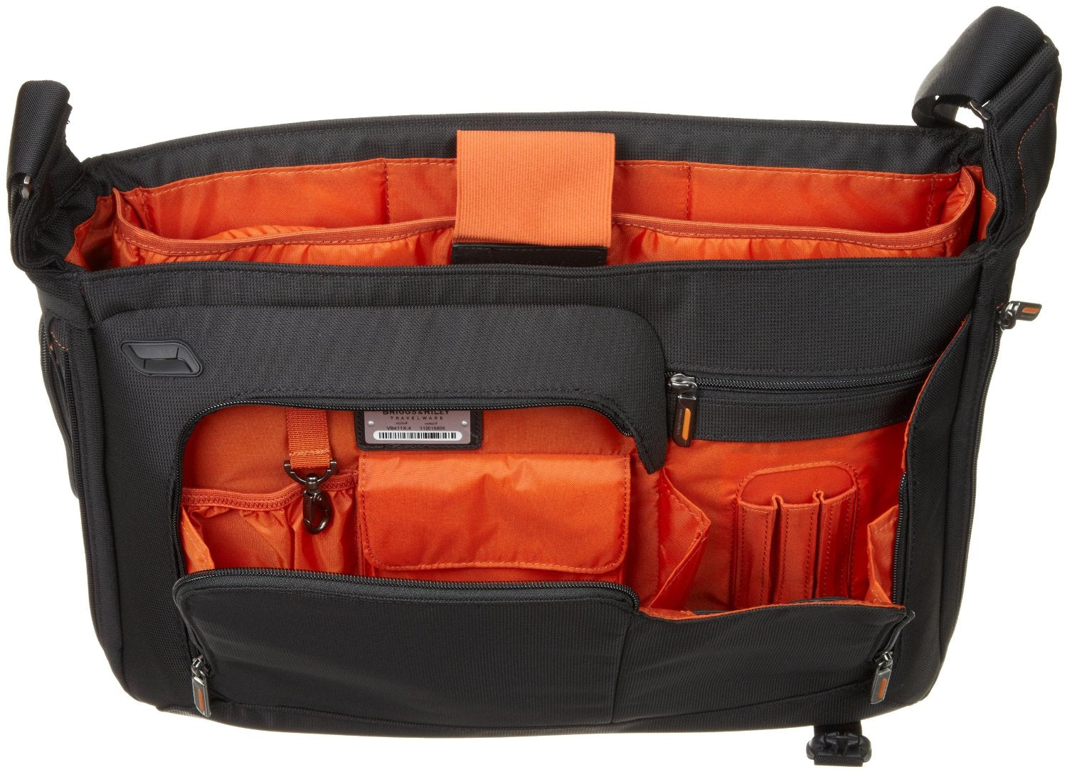 Briggs & Riley Grow Expandable Messenger Bag Black ( Briggs & Riley  VB411X NOB) )