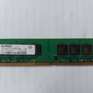 Elpida/HP 1GB PC2-5300 667MHz 240pin NonECC CL5 DDR2 SDRAM DIMM Memory Module (EBE11UD8AGWA-6E-E 377726-888)