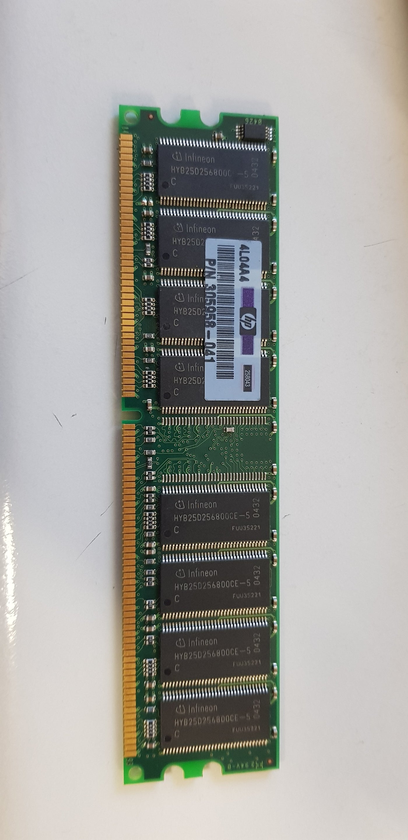 Kingston/HP 128MB PC2700 333MHz Desktop DDR Memory (KT305956-041-INCE5 305958-041)