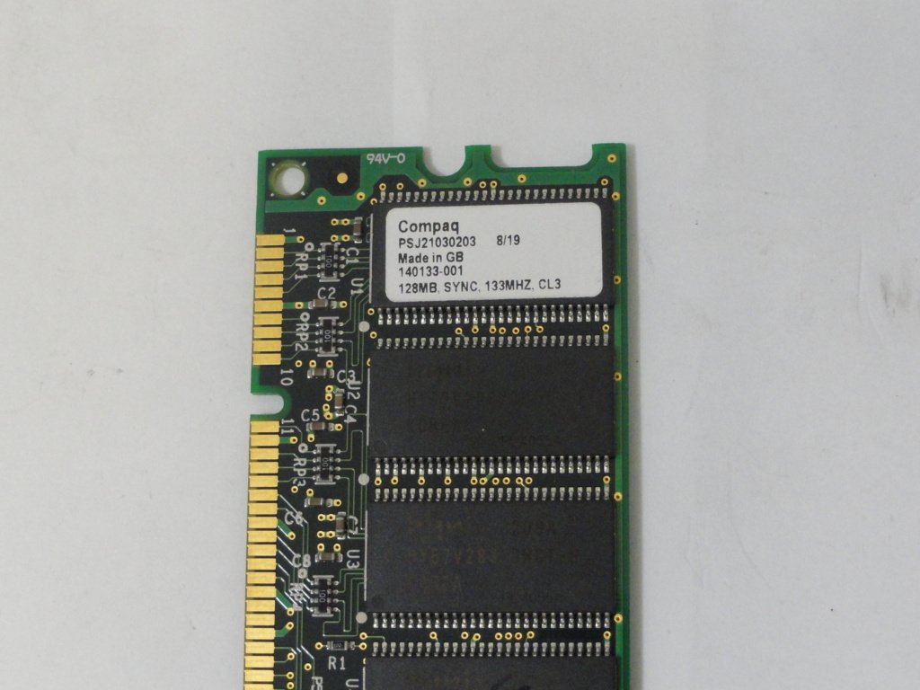 M366S1723CTS-C75Q0 - Samsung / Compaq 128MB PC133 CL3 SDRAM DIMM - Refurbished