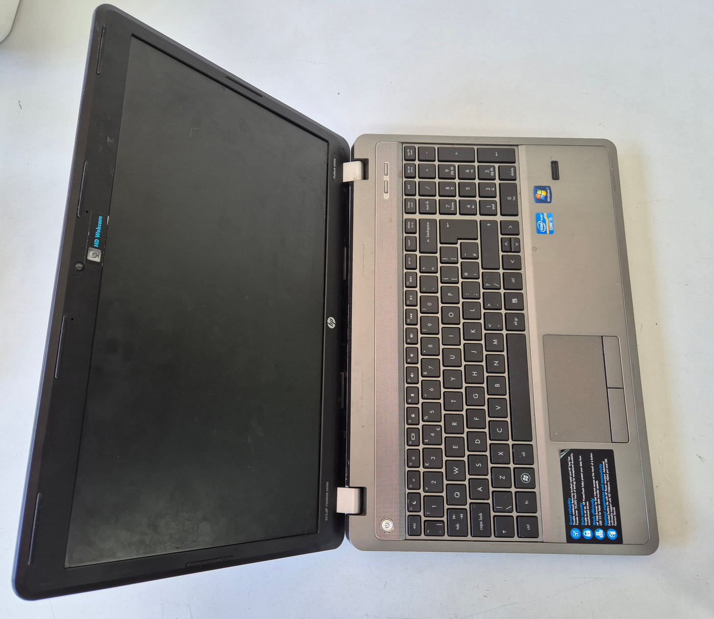 HP ProBook 4540s i5 NO OS NO HDD NO DVD Battery Fair BIOS locked - SPR