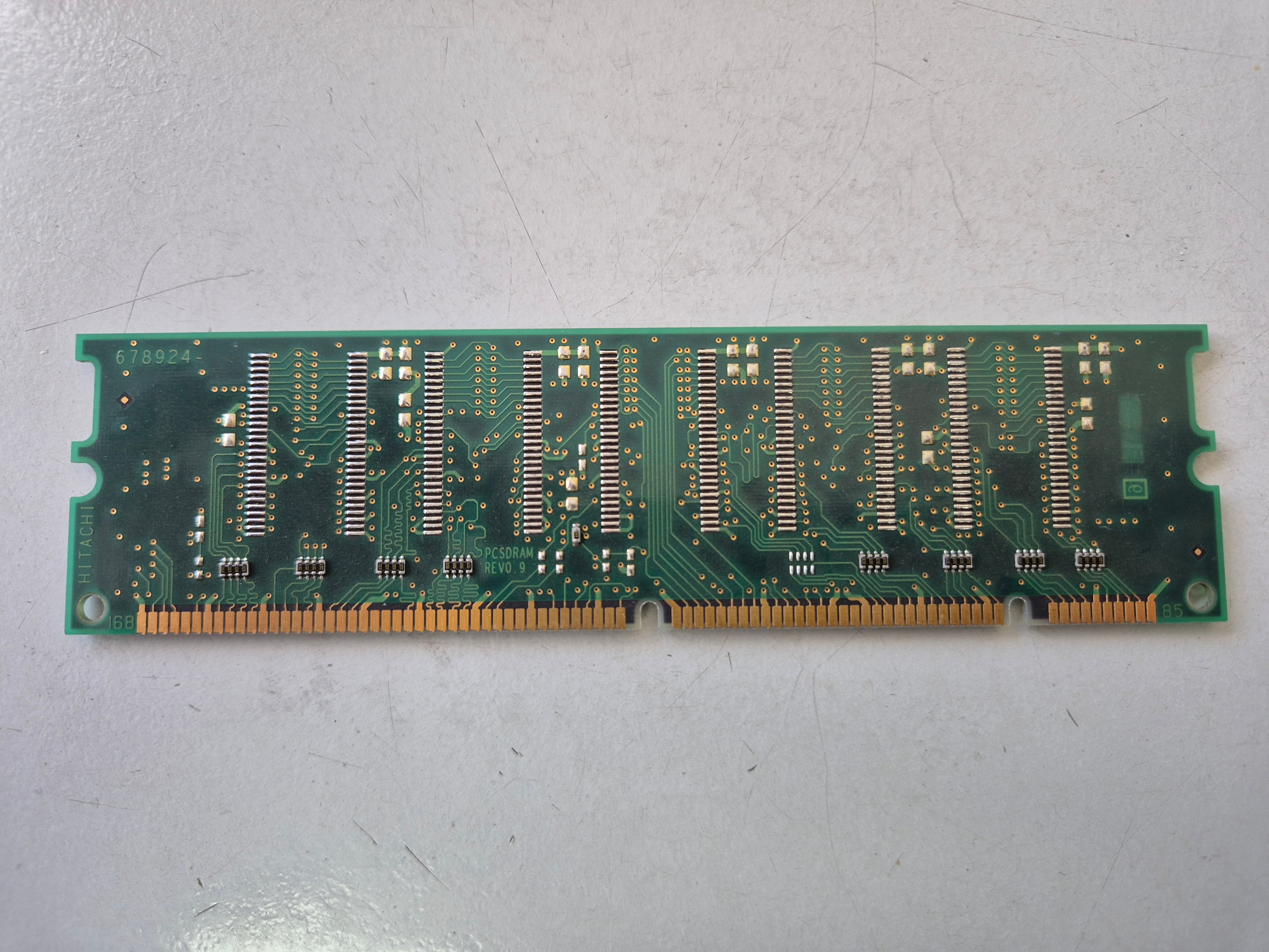 HP Hitachi 32MB 168-Pin PC100 Non-ECC Unbuffered CL3 SDRAM Memory ( 1818-7318 HB52E48EM-B6 ) REF