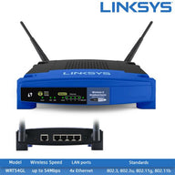 LINKSYS Wireless G Broadband Router 4 Port Switch (WRT54GL USED)