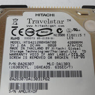PR23959_0A26307_Hitachi 80GB IDE 4200rpm 2.5in HDD - Image3