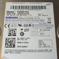 PR22614_HD251HJ/D_Samsung Dell 250GB SATA 7200rpm 3.5in HDD - Image2