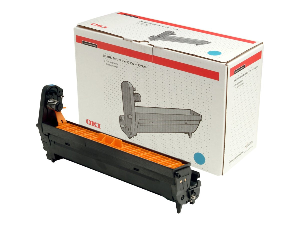 Oki Type C6 Cyan Printer Drum Unit ( 42126607 ) NEW OLD STOCK FINAL SALE