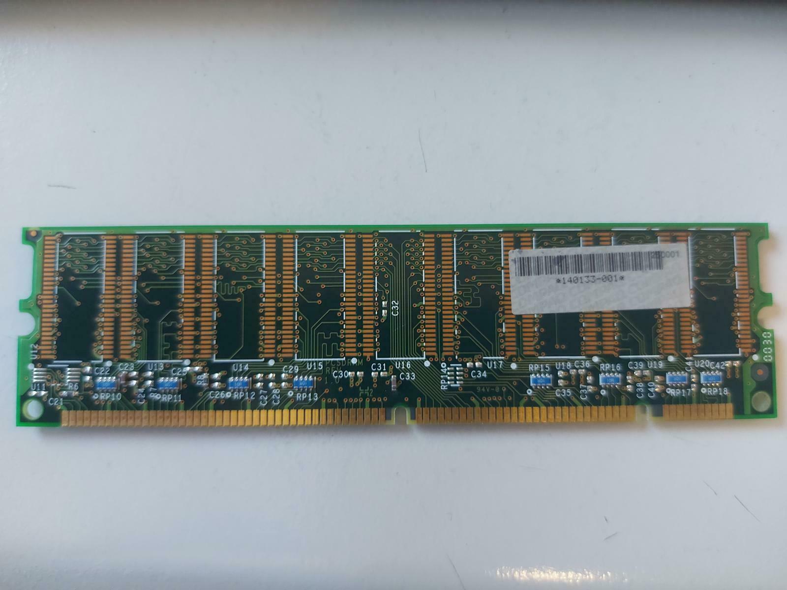 Winbond/ Compaq 128MB SDRAM Non ECC PC-133 133Mhz Memory W9812DBDA-75 140133-001
