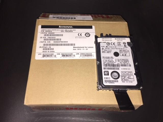 500Gb 2.5" Sata (HTS725050A7e630 42T1223 0A65632 42T1372)