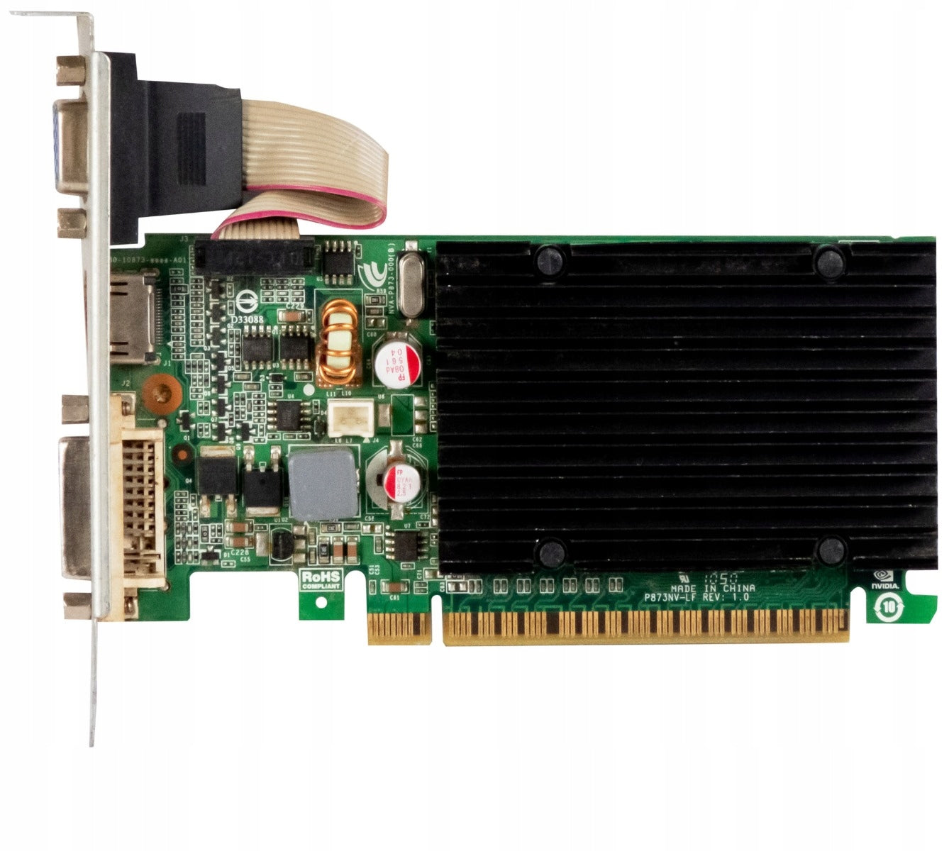 Nvidia EVGA GeForce 210 512MB GDDR3 Video Card ( 512-P3-1311-KR ) USED