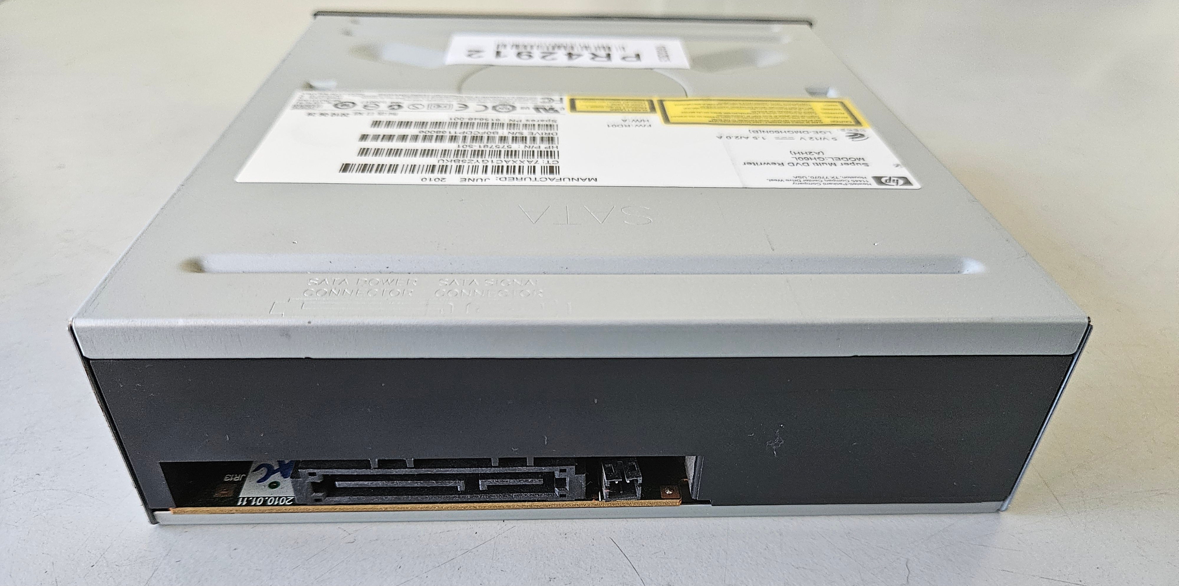 HP GH60L (A2HH) DVD-RW SuperMulti SATA Optical Drive Black Bezel ( 575781-501 615646-001 ) USED