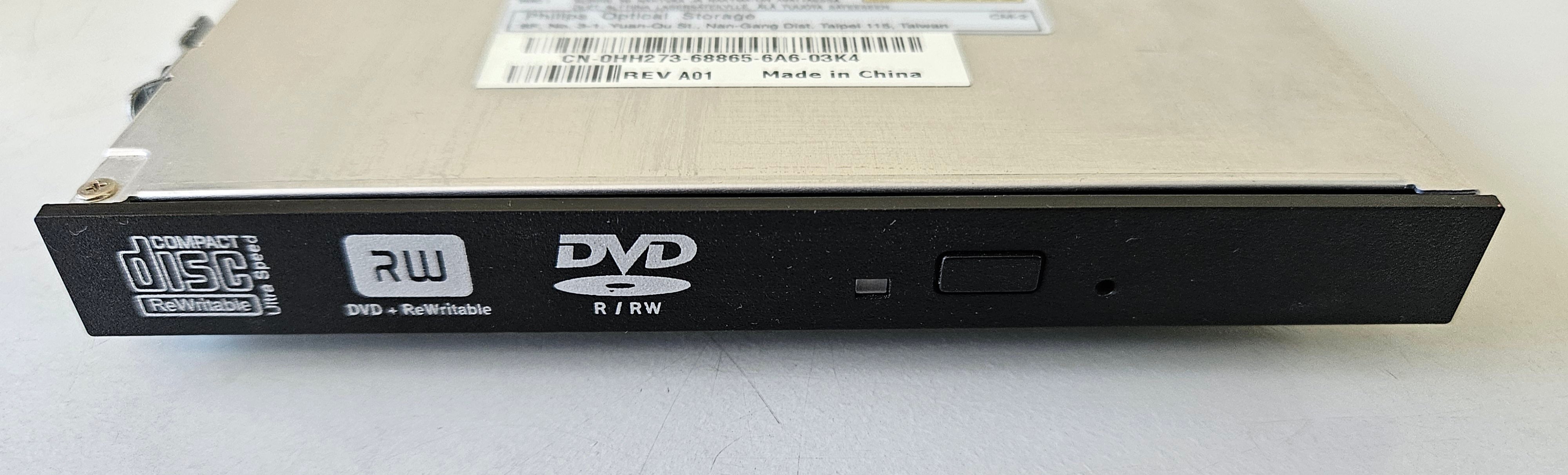 Philips Dell Slim 8x DVD+/-RW IDE Optical Drive ( SDVD8820 0HH273 ) USED