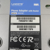 Linksys VoIP Phone Adapter With Router ( SPA2102 SPA2102    Linksys Used) W/PSU