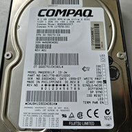 Compaq 9.1GB 80pin SCSI 3.5in HDD Grade B Label ( CA01776-B37100DC MAG3091LP BD009222C7 127978-001 386539-001 56070 30-56070-04 ) USED