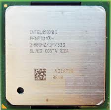 Intel PENTIUM 4 2.8GHZ 533MHZ 1MB SOCKET 478 PROCESSOR ( SL7E2 ) REF
