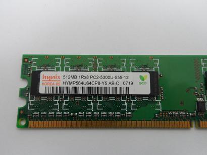 Hynix HP 512MB PC2-5300 DDR2-667MHz non-ECC ( HYMP564U64CP8-Y5 377725-888 ) REF