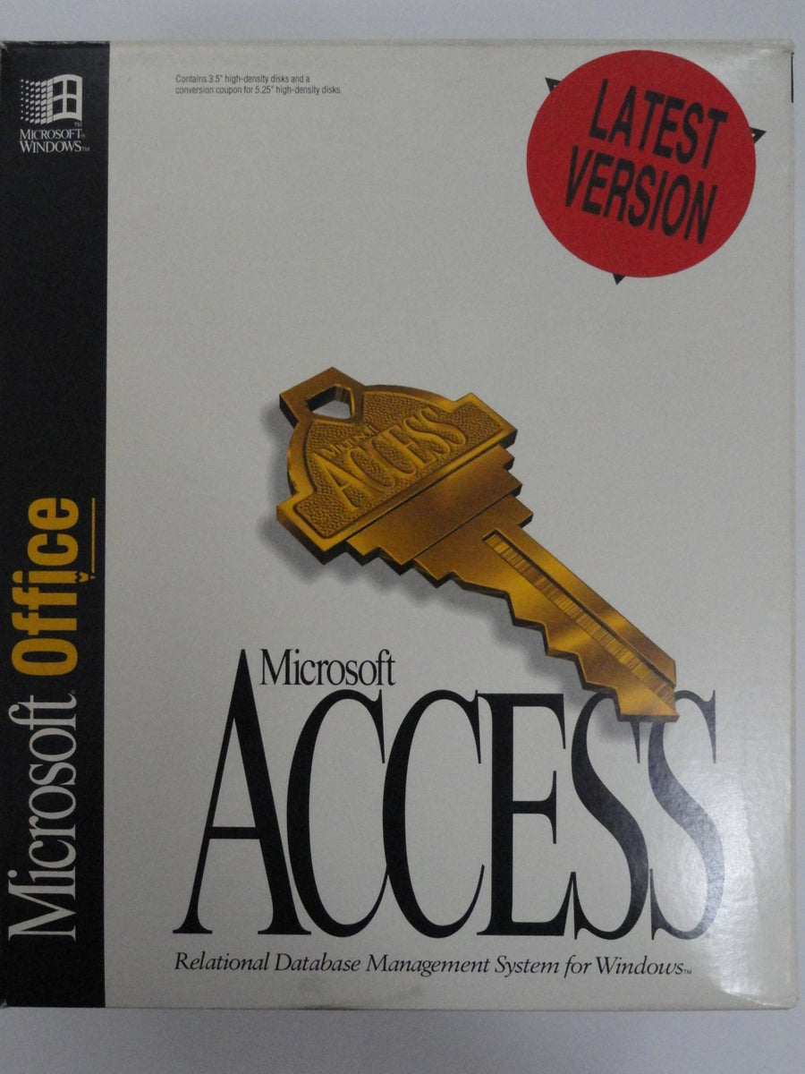 052145830578 - Microsoft Access Database Management System - NOB