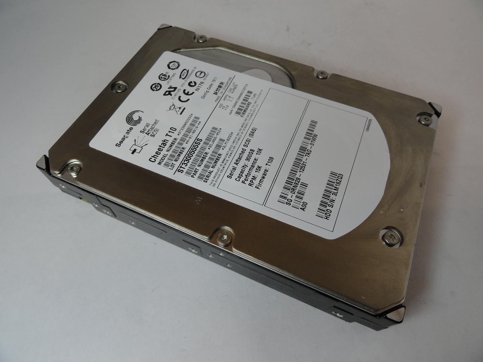 9DJ066-052 - Seagate Dell 300GB SAS 15Krpm 3.5in HDD - USED