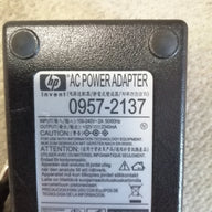 HP 0957-2137 AC ADAPTER in 240v 2a out 32v 2.34a ( 0957 2137 used )