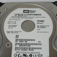 Western Digital HP 40GB SATA 7200rpm 3.5in HDD ( WD400BD-60LRA5 365555-001 381647-002 ) REF