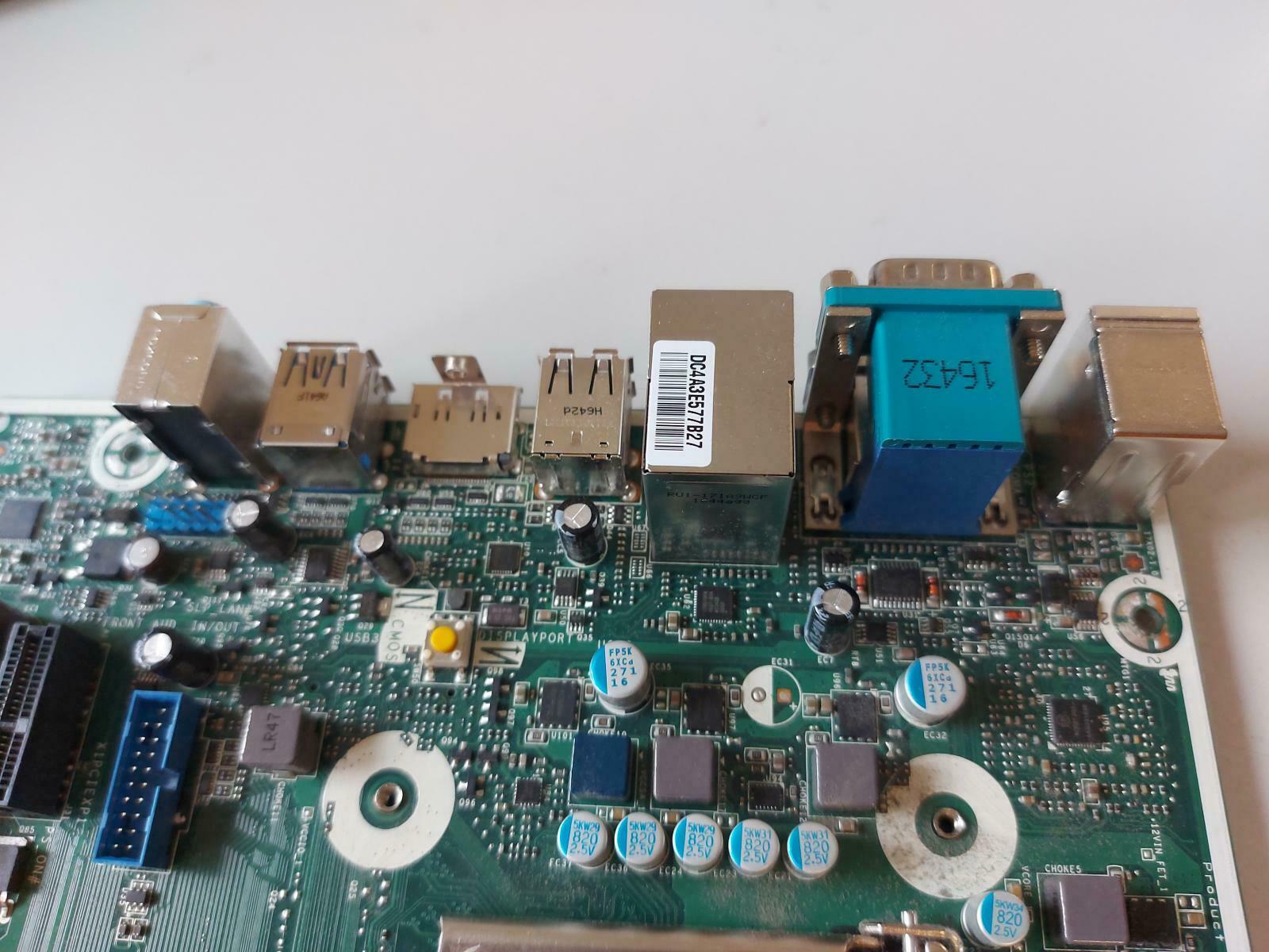 HP MS-7A02 VER1.0 ProDesk 400 G3 SFF Motherboard LGA1151 ( 798930-001 799156-001 ) REF