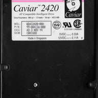 Western Digital 425Mb 4500RPM IDE 3.5" HDD ( AC2420-00H WDAC2420-00H 99-004136-000 ) REF