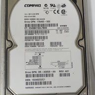176493-002 - Compaq / Dell 18.2Gb Wide Ultra3 SCSI 3.5" HDD With Caddy - Refurbished