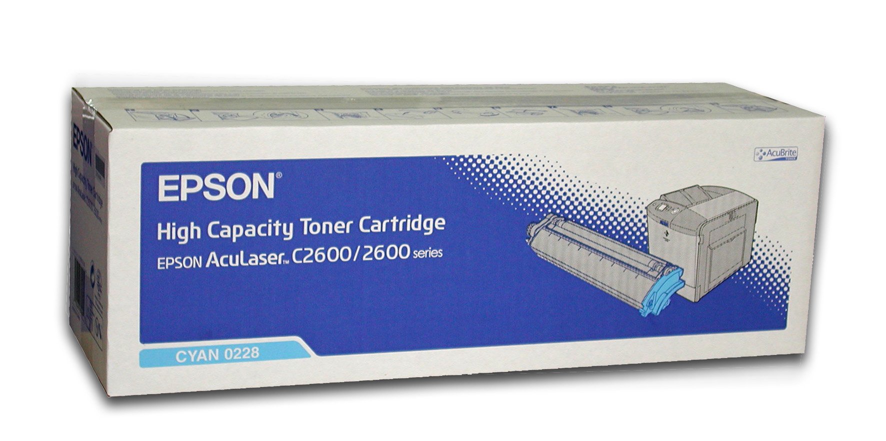 Epson High Capacity Toner Cartridge - Cyan ( C13S050228 ) NOB FINAL SALE
