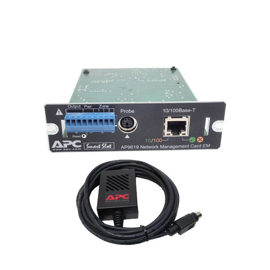APC Smart Slot UPS Network Management Card + EM ( AP9619 ) NOB