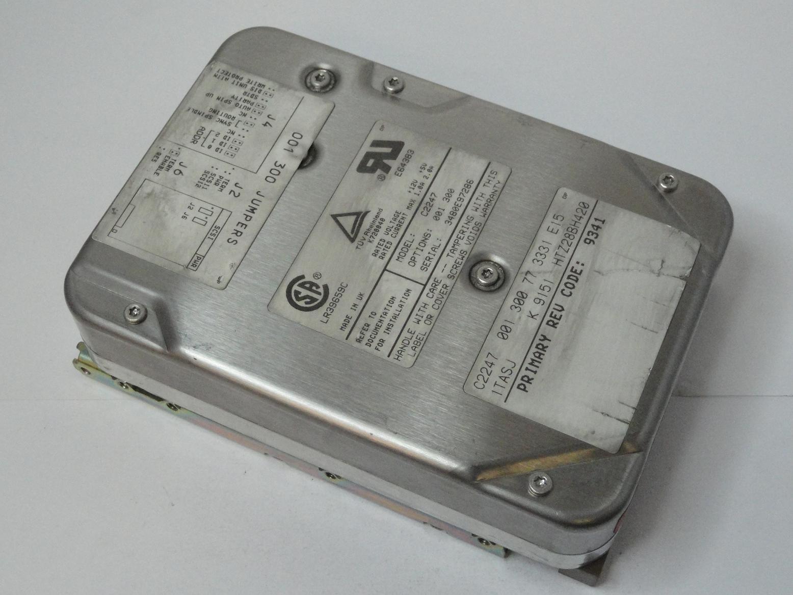 C2247 - HP 1.8Gb SCSI-50pin 3.5" Hard Drive - Refurbished