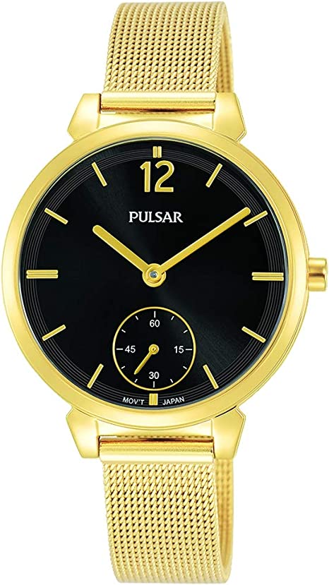 Pulsar Women's Analogue Quartz Watch with Stainless Steel Strap ( PN4076X1 ) NEW