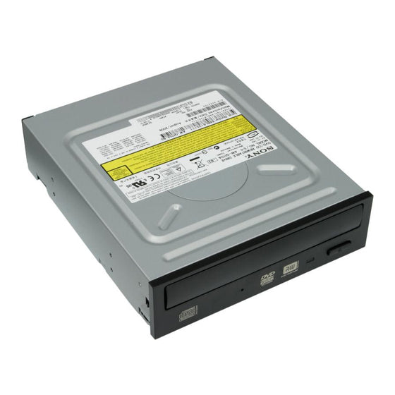 Sony AW-G170A 18X DVD-RW/CD-RW Drive IDE Blk Bezel ( AW-G170A-B2 ) USED