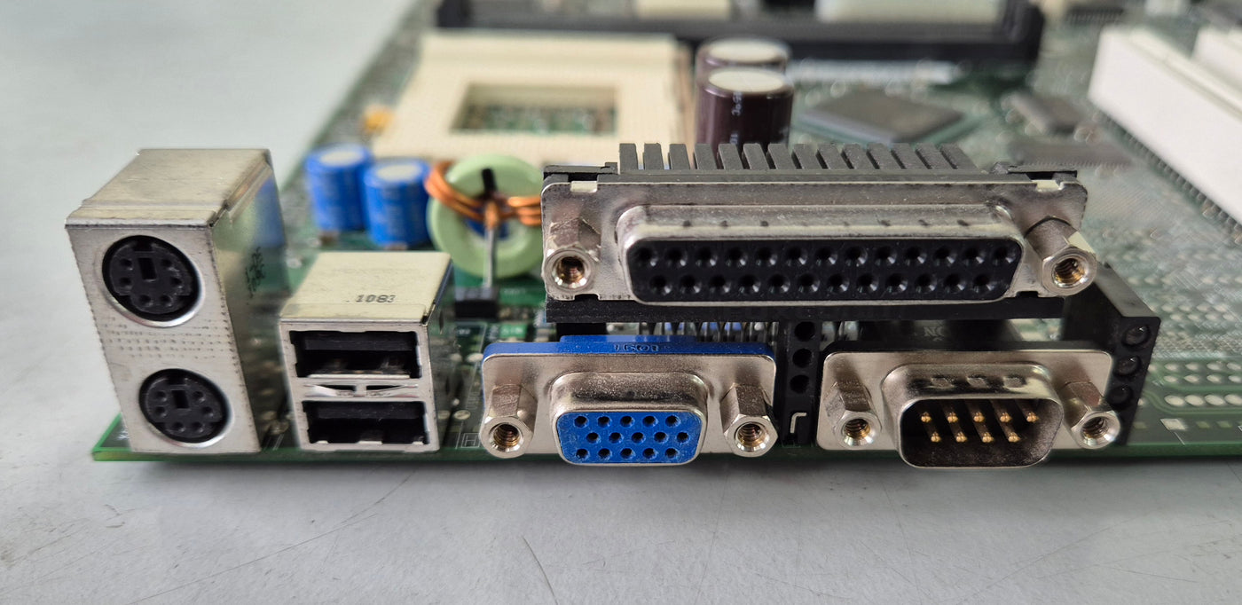 Dell Intel PGA370 4 PCI System Board ( A01025-313 A02456-001 ) USED
