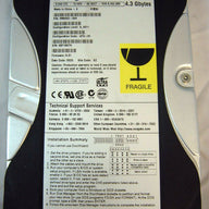 Seagate 4.3GB IDE 5400rpm 3.5in HDD ( 9M9002-304 ST34311A ) REF