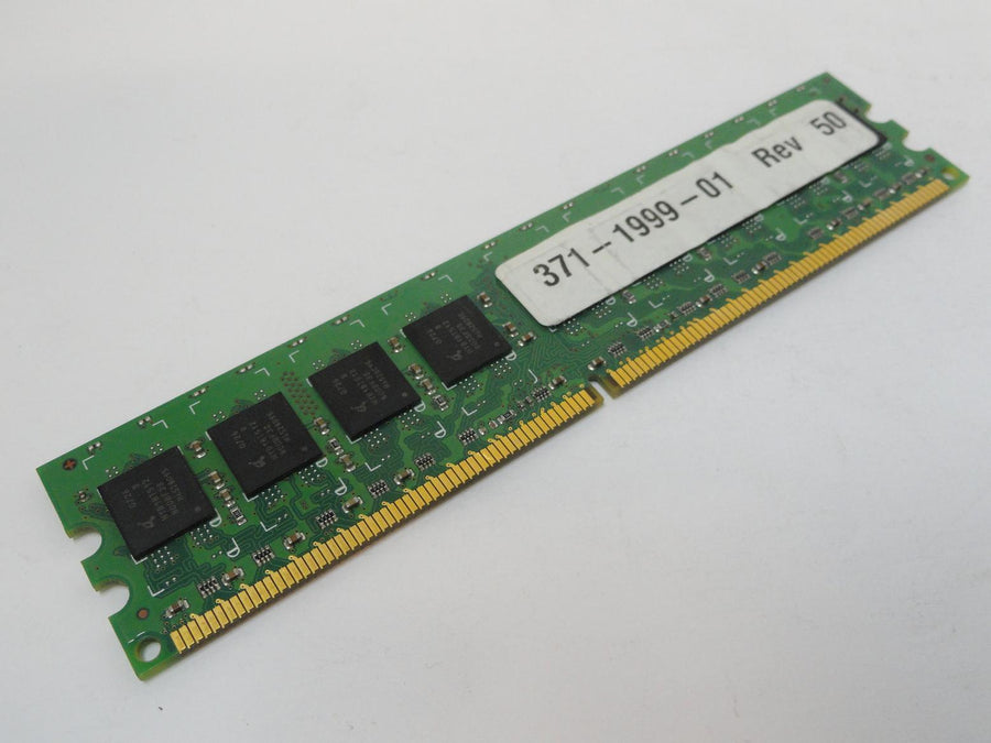 PC2-5300E-555-12-G0 - Qimonda Sun 1GB PC2-5300 DDR2-667MHz ECC Unbuffered CL5 240-Pin DIMM Dual Rank Memory - Refurbished