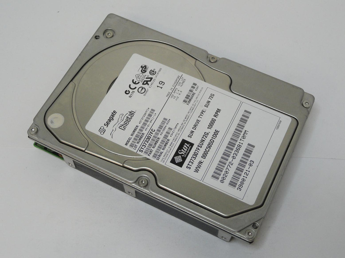 9V3004-039 - Seagate Sun 73GB Fibre Channel 10Krpm 3.5in HDD - Refurbished
