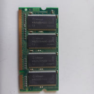 Unifosa 256 MB DDR RAM 200-pin SO-DIMM PC-2700S W30256AAIFI652LWC3  60-N00SD5100