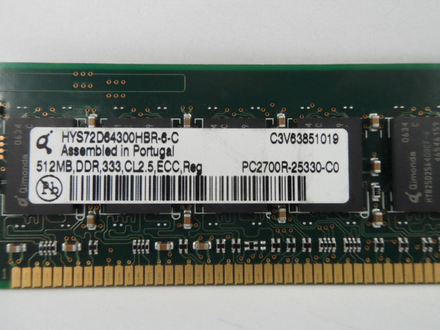 MC6545_HYS72D64300HBR-6-C_512MB PC2700R-25330-C0 DDR - Image2