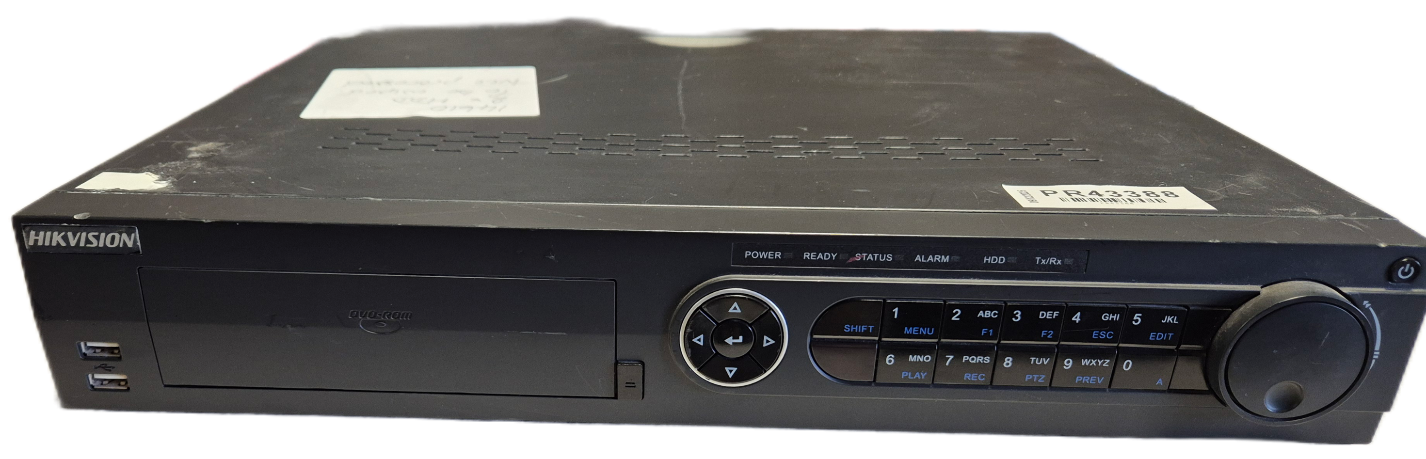 HIKVision 16 Channel Turbo HD DVR - 4TB HDD - admin password reset to 12345 ( DS-7316HQHI-SH ) USED