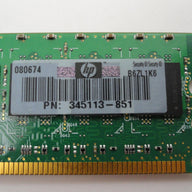 Samsung HP 1Gb DDR2-400MHz PC2-3200R ECC Reg RAM ( M393T2950CZ3-CCCQ0 345113-851 ) REF