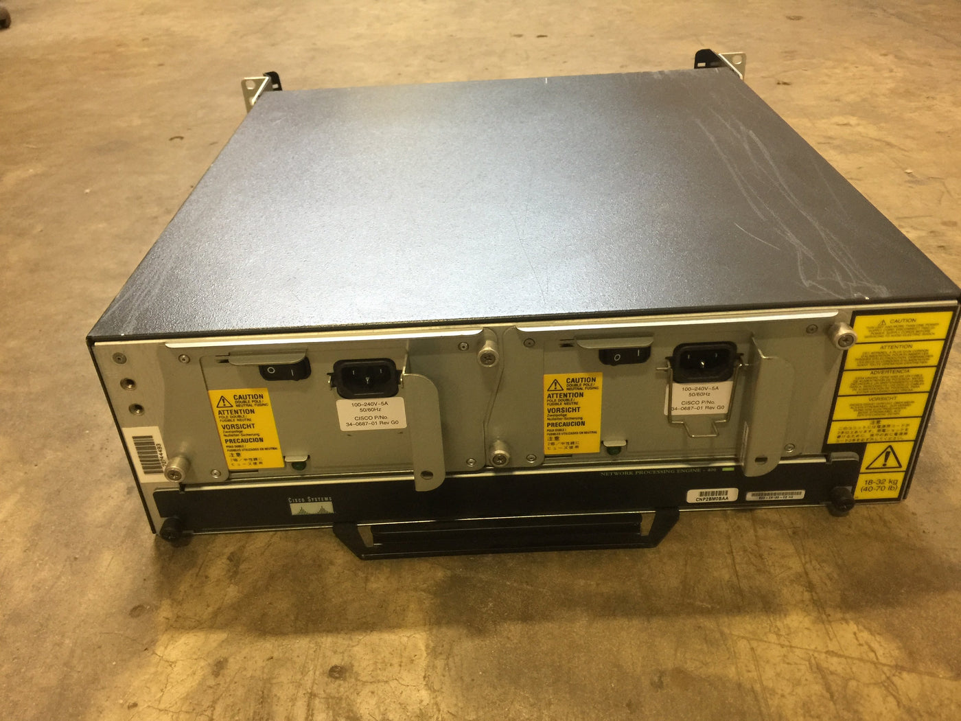 CISCO 7200 SERIES VXR RACKMOUNT ROUTER OVERVIEW UNIT (7200VXR)
