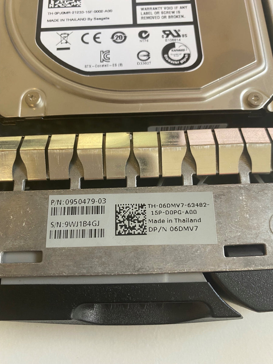 Dell Seagate 500GB 7200rpm SATA 3.5in HDD in Caddy ( 9JW152-536 ST3500514NS 06DMV7 0950479-03 0PJ0MR ) REF